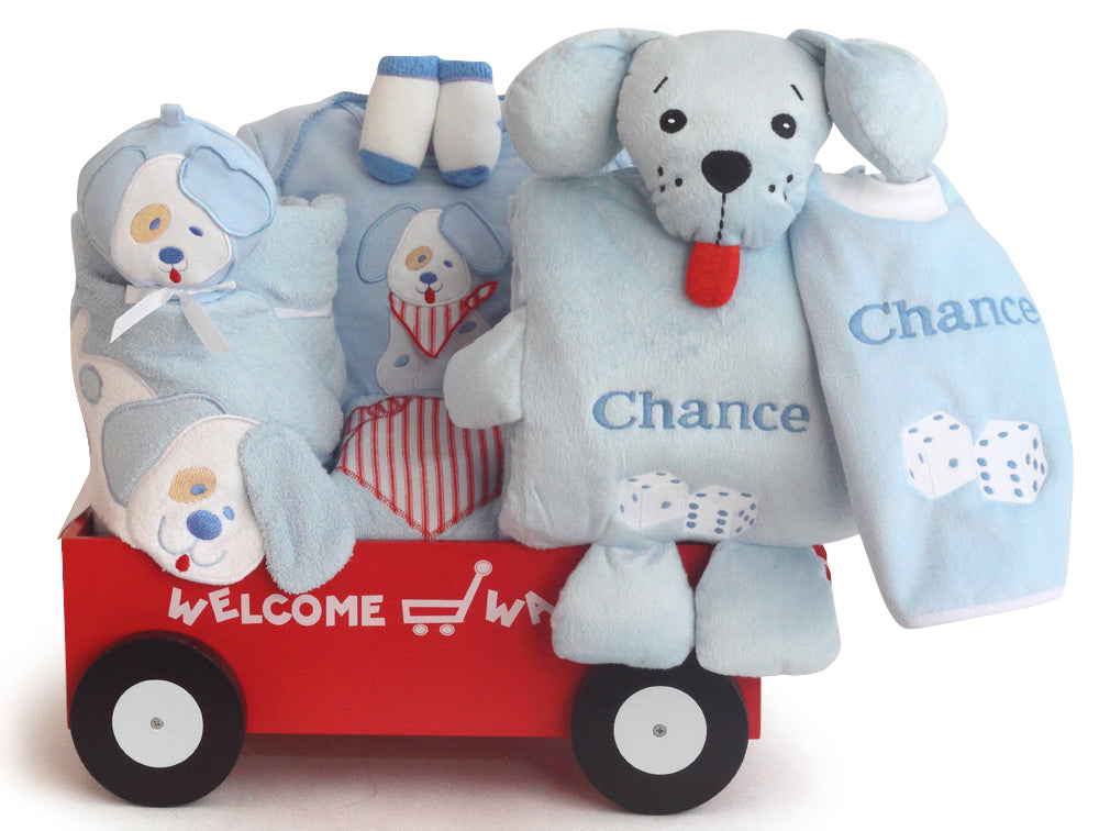 Baby Shower Presents Wagon for Boys
