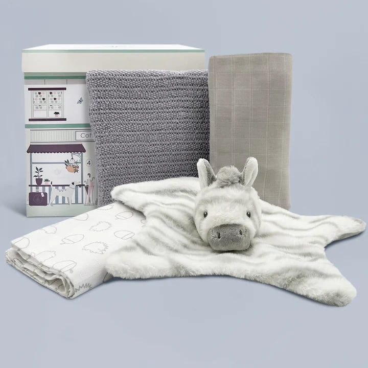 Comforter & Baby Blanket Set, Zebra - SKU:  LBG1063