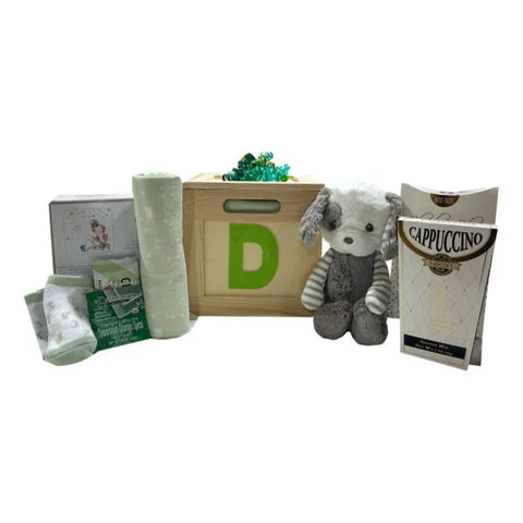 Bear & Bouquet Welcome Baby Boxed Set - SKU:  LBG1009