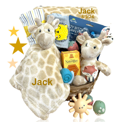 Comforter & Baby Blanket Set, Giraffe - SKU:  LBG1062