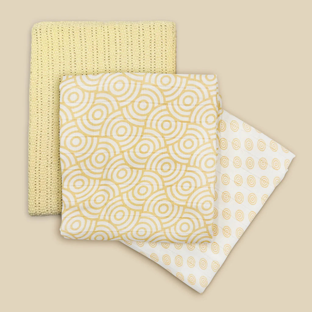 Comforter & Baby Blanket Set, Giraffe - SKU:  LBG1062