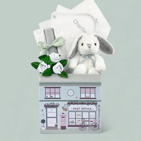 Bear & Bouquet Welcome Baby Girl Boxed Set - SKU:  LBG1007