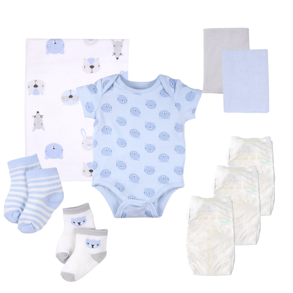 Baby Boy Layette Bouquet - SKU:  DCBG-BBCB