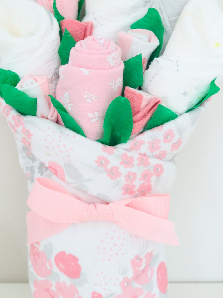 Baby Girl Layette Bouquet - SKU:  DCBG-BGFB