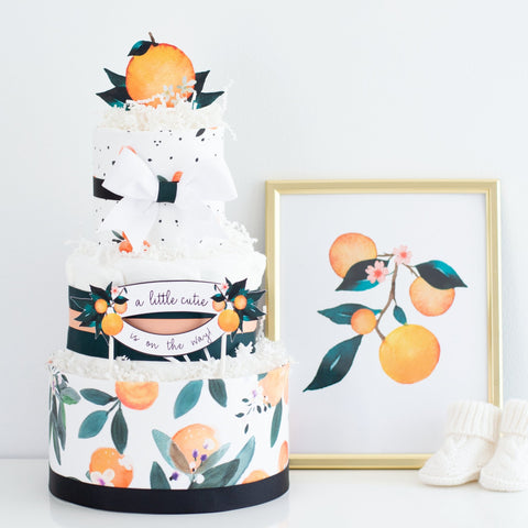 Hugs and Kisses Diaper Cake - SKU:  CBGB1032