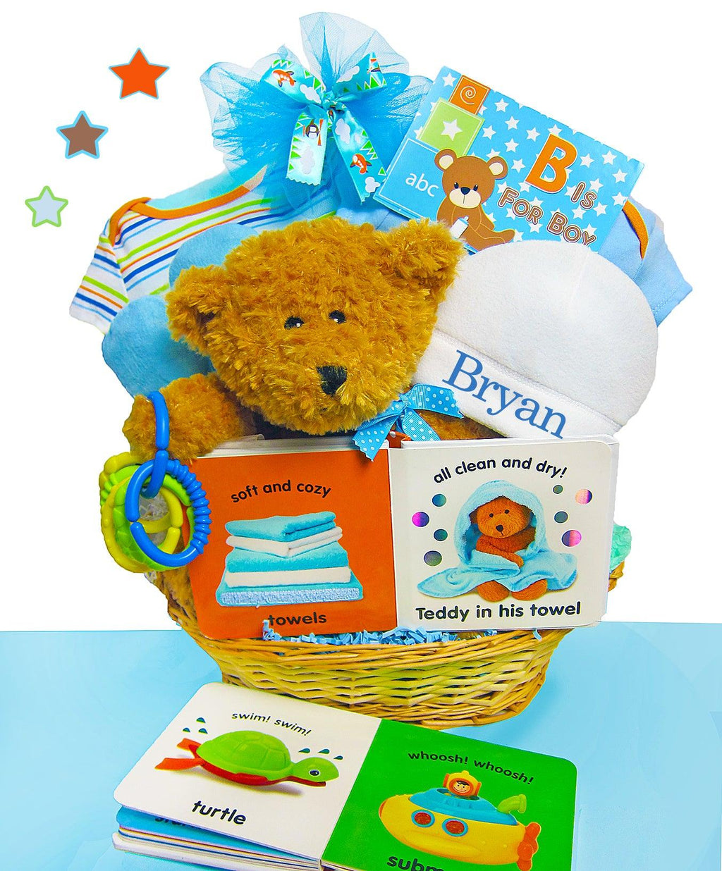 GreatArrivals Gift Baskets Baby's First Birthday, Large Baby Boy