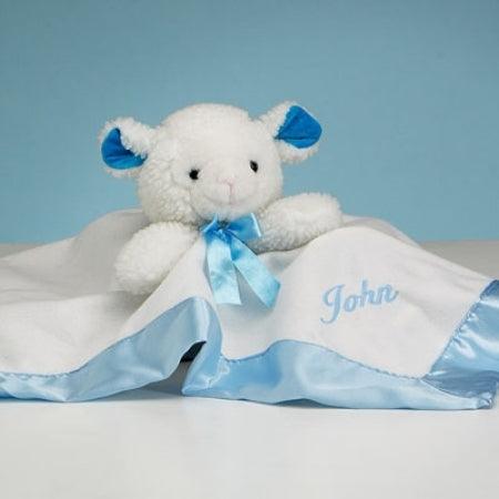 Puppy Plush Baby Boy Gift | Stork Baby Gifts – StorkBabyGiftBaskets.com